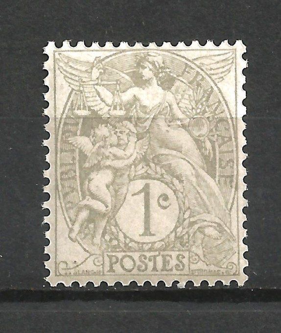 France 1900 - Yvert n° 107d neuf ** luxe MNH