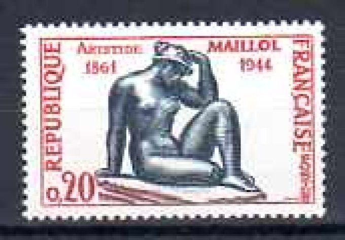 France 1961 - Yvert n° 1281 neuf ** luxe MNH