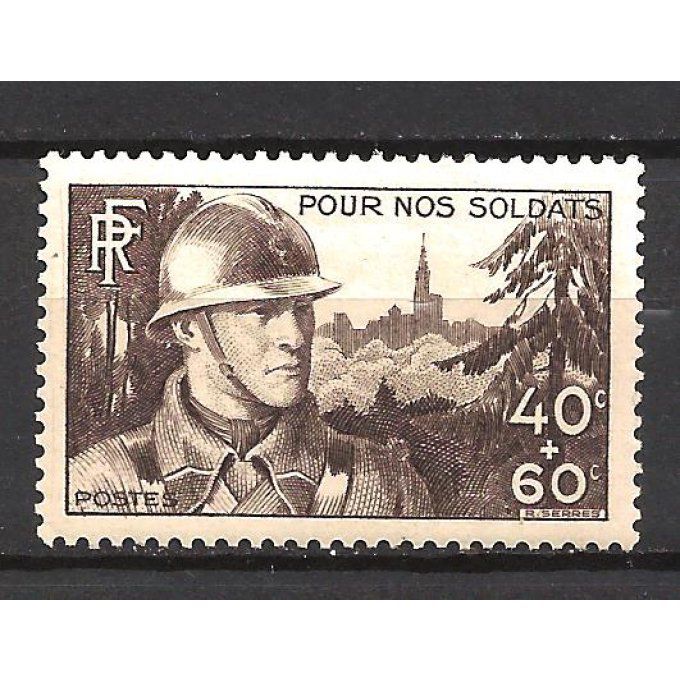 France 1940 - Yvert n° 451 neuf ** luxe MNH