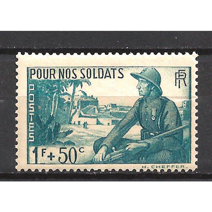 France 1940 - Yvert n° 452 neuf ** luxe MNH