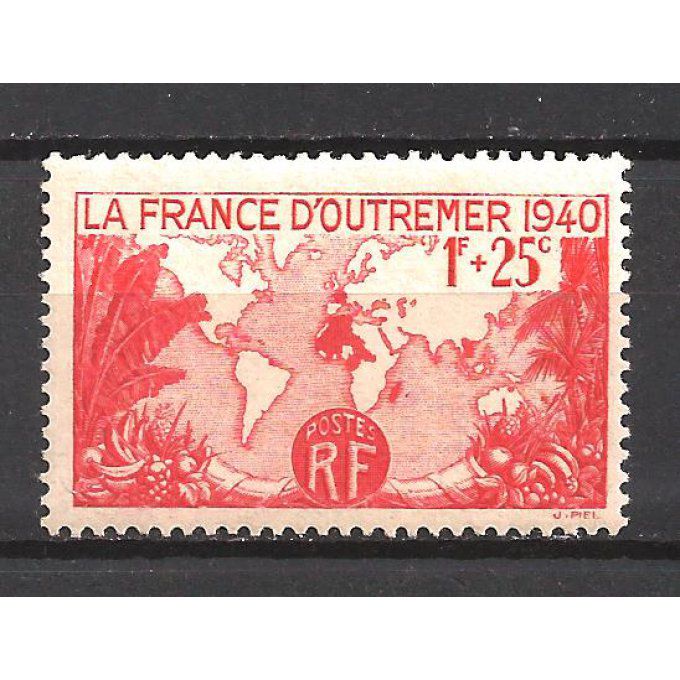 France 1940 - Yvert n° 453 neuf ** luxe MNH