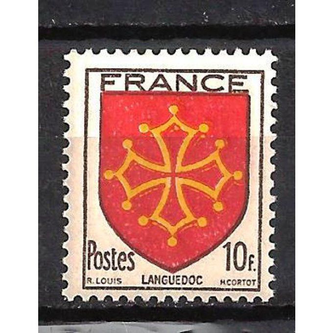 France 1944 - Yvert n° 603 neuf ** luxe MNH