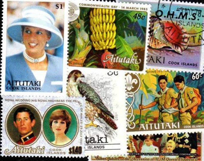 Collections de timbres d'Aitutaki