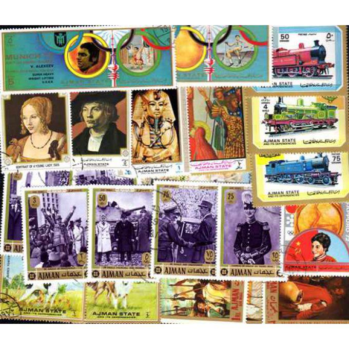 Collections de timbres d'Ajman