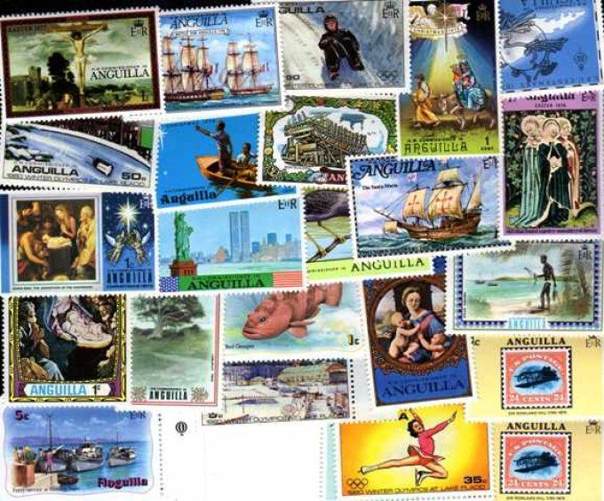 Collections de timbres d'Anguilla