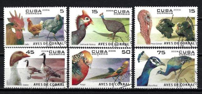 Cuba 2006 (204) série complète de 6 timbres oblitérés