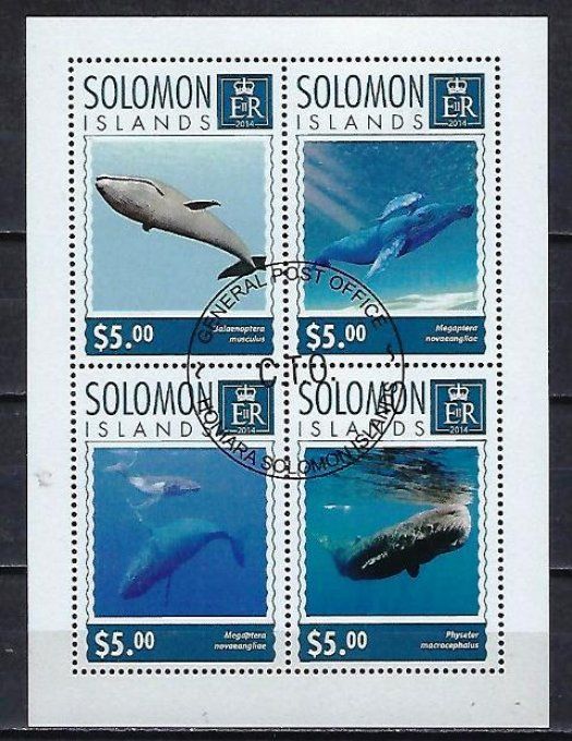 Salomon Islands 2014 (434) série complète de 4 timbres oblitérés