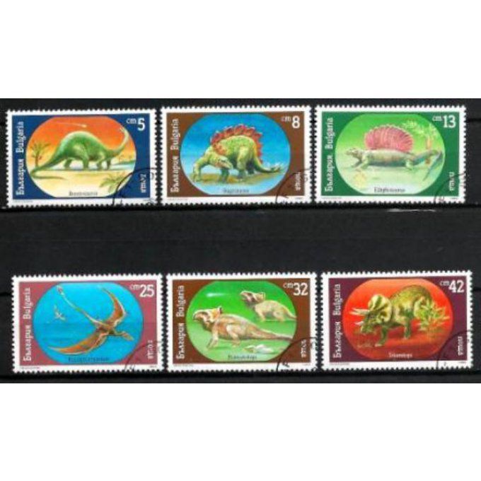 Bulgarie 1989 (AP28) série complète de 6 timbres oblitérés