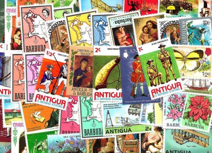 Collections de timbres d'Antigua et Barbuda