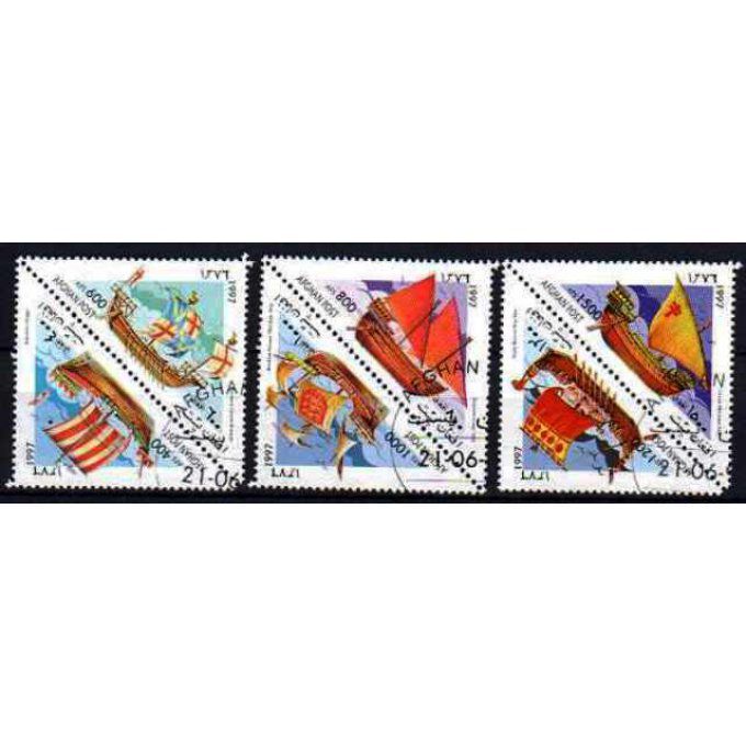 Afghanistan 1997 (BA1) série complète de 6 timbres oblitérés