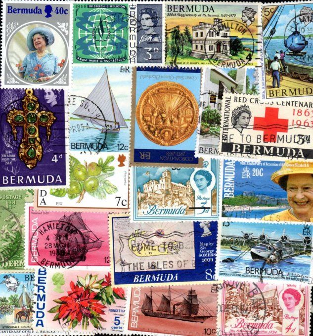 Collections de timbres des Bermudes