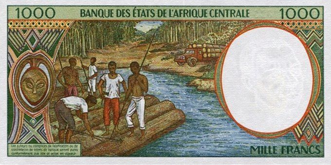 Billet du Congo 1000 francs année 2000 pick 102g UNC