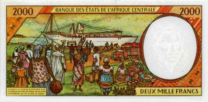 Billet du Congo 2000 francs  année 2000 pick 103g UNC