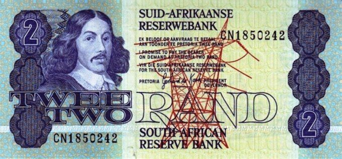 Billet Afrique du sud 2 Rand 1978 pick 118d UNC