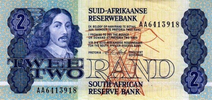 Billet Afrique du sud 2 Rand 1978 pick 118e UNC