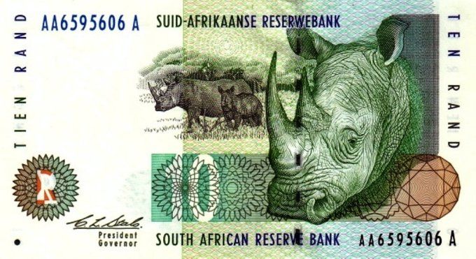 Billet Afrique du sud 10 Rand 1993 pick 123a UNC