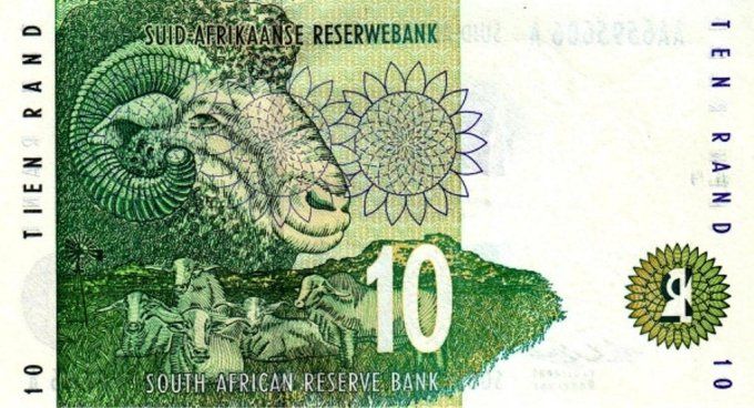 Billet Afrique du sud 10 Rand 1993 pick 123a UNC