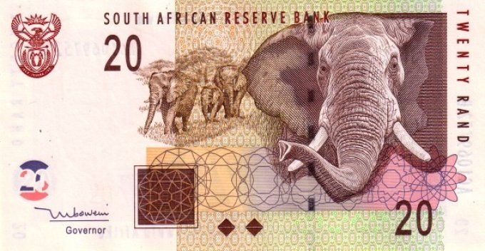 Billet Afrique du sud 20 Rand 2005 pick 129a UNC