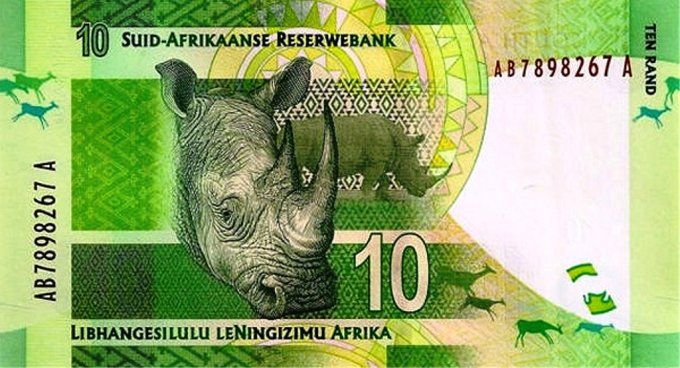 Billet Afrique du sud 10 Rand 2012 pick 133 UNC