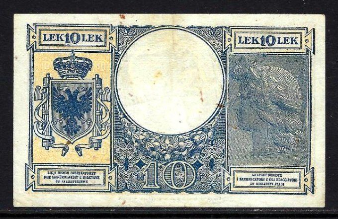 Billet d'Albanie 1940 (1) pick 11 occasion VF