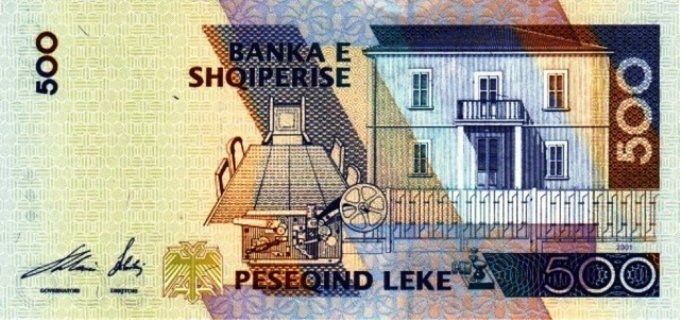 Billet d'Albanie 500 Lekë 2001 pick 68 UNC