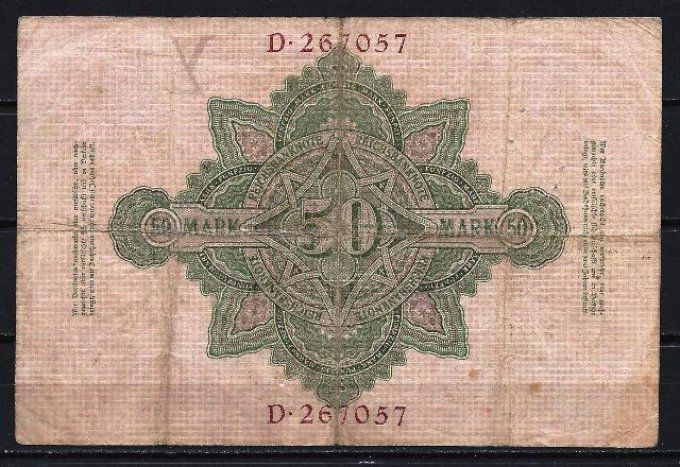 Billet Allemagne 1906 (1) pick 26a occasion Very Fine