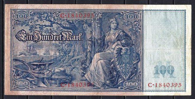 Billet Allemagne 1909 (2) pick 38 occasion Very Fine