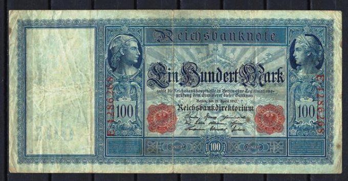 Billet Allemagne 1910 (4) pick 42 occasion Very Fine