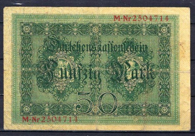 Billet Allemagne 1914 (2) pick 49b occasion Very Fine