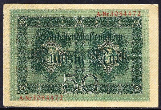 Billet Allemagne 1914 (3) pick 49b occasion Very Fine