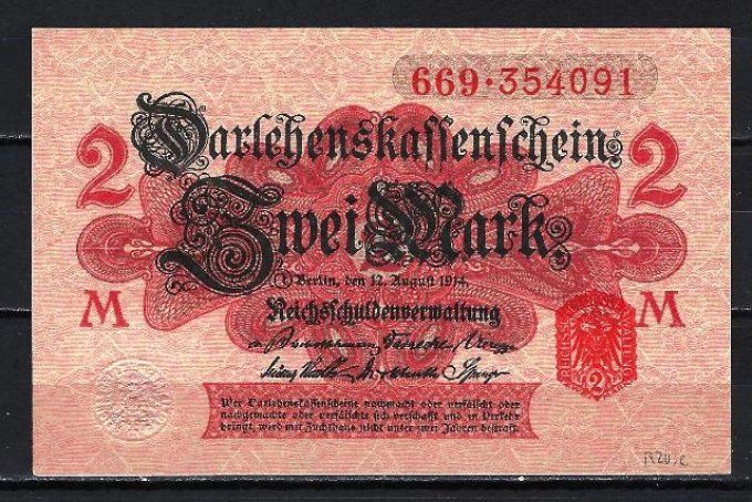 Billet Allemagne 1914 (4) pick 54 neuf UNC