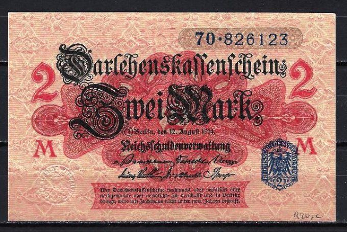 Billet Allemagne 1914 (4) pick 55 neuf UNC