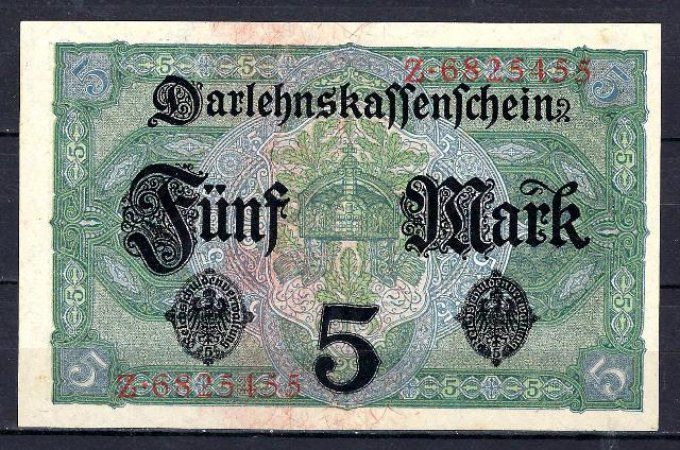 Billet Allemagne 1917 (1) pick 56a occasion Very Fine