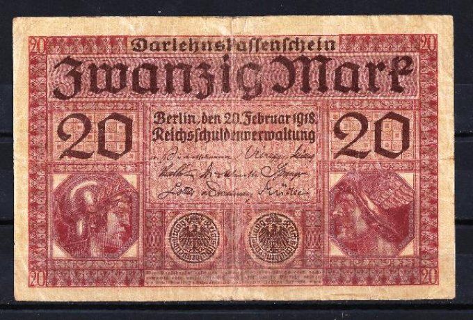 Billet Allemagne 1918 (1) pick 57 occasion Very Fine