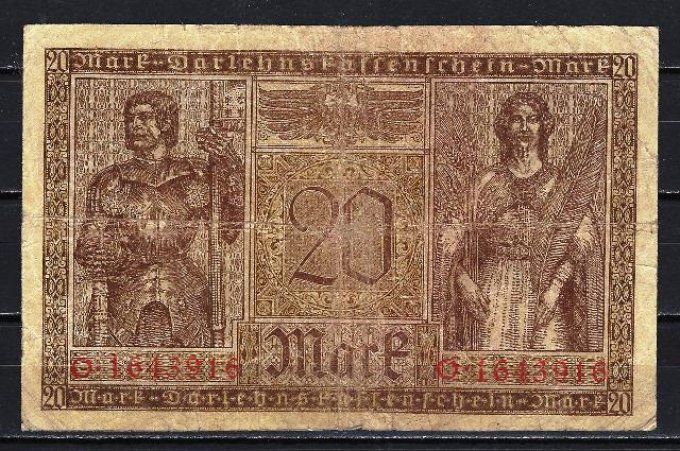 Billet Allemagne 1918 (2) pick 57 occasion Very Fine