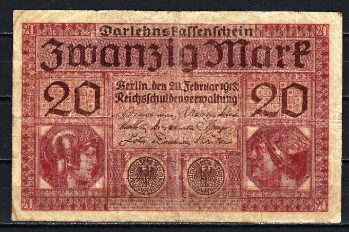 Billet Allemagne 1918 (3) pick 57 occasion Very Fine