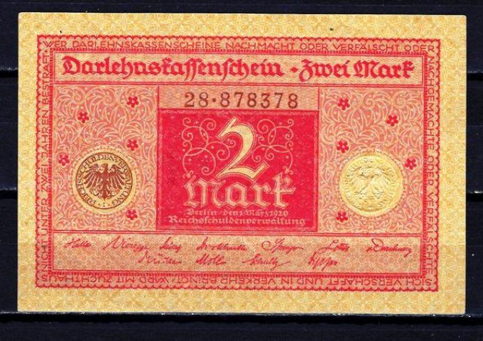 Billet Allemagne 1920 (3) pick 59 occasion Very Fine