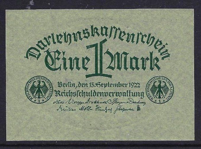 Billet Allemagne 1922 pick 61a neuf UNC