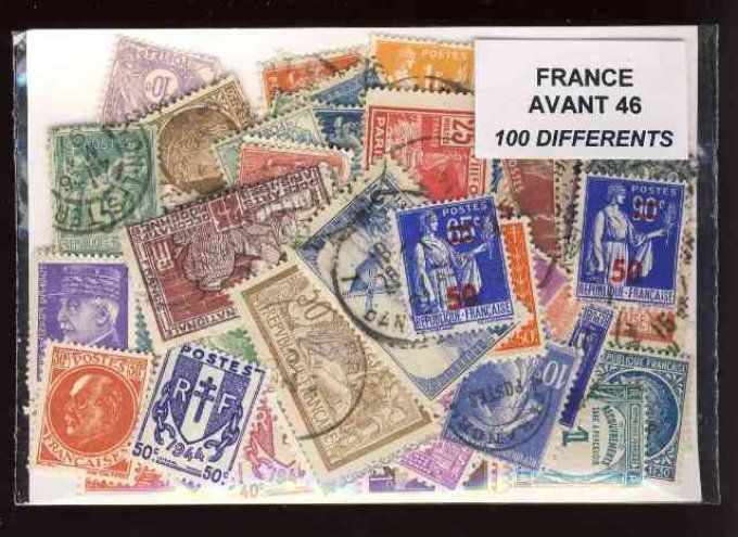 Collections de timbres de France Avant 1946 oblitérés