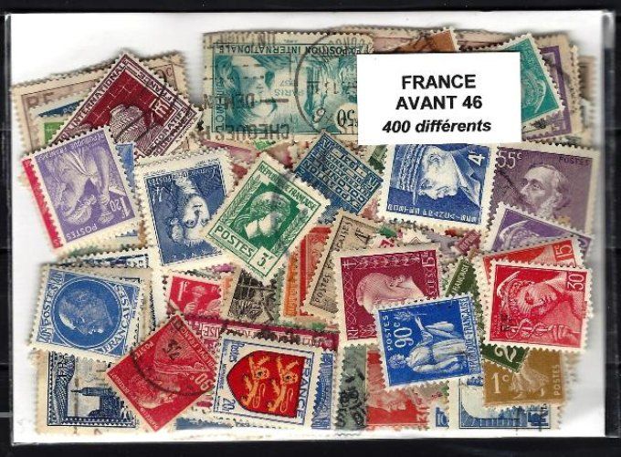 Collections de timbres de France Avant 1946 oblitérés