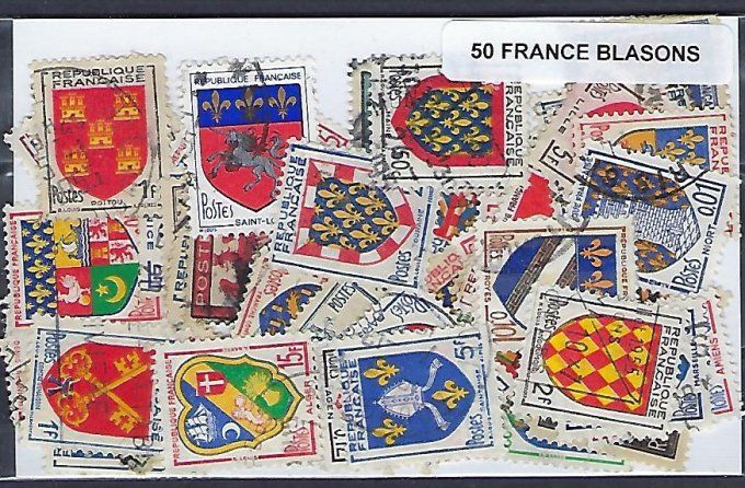 Collections de timbres de France Blasons