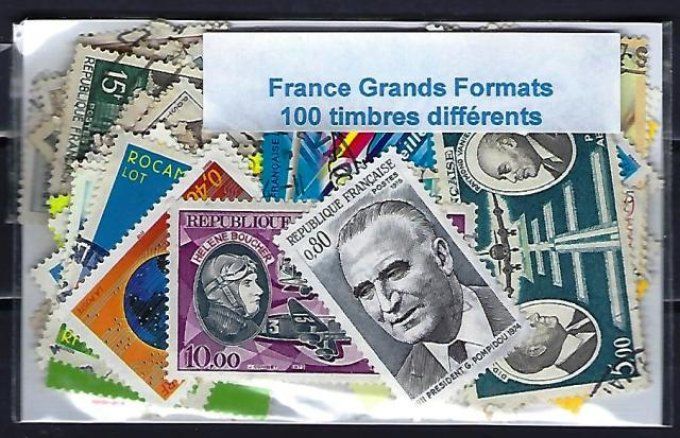 Collections de timbres de France Commémoratifs Grands Formats