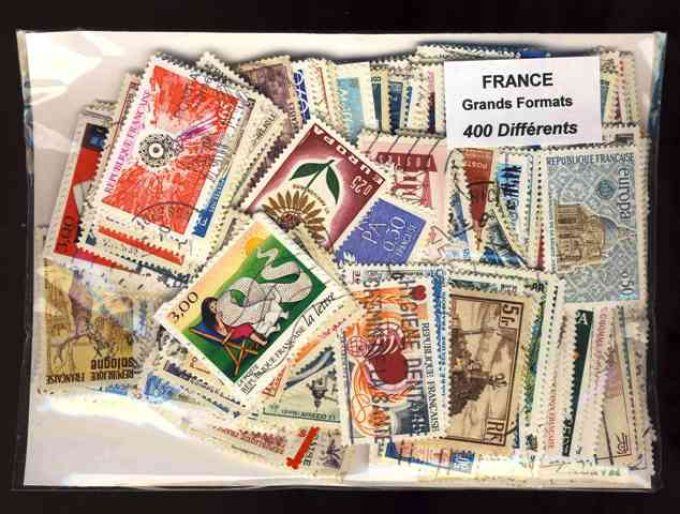 Collections de timbres de France Commémoratifs Grands Formats