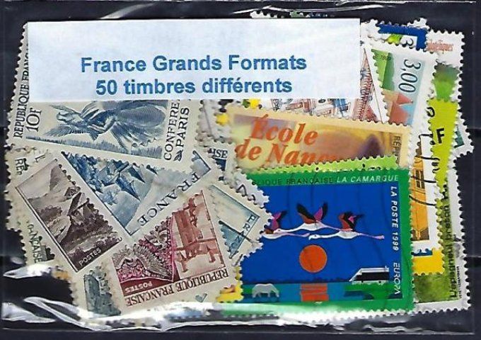 Collections de timbres de France Commémoratifs Grands Formats