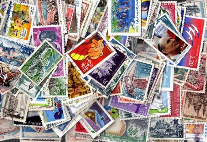 Collections de timbres de France Commémoratifs Grands Formats