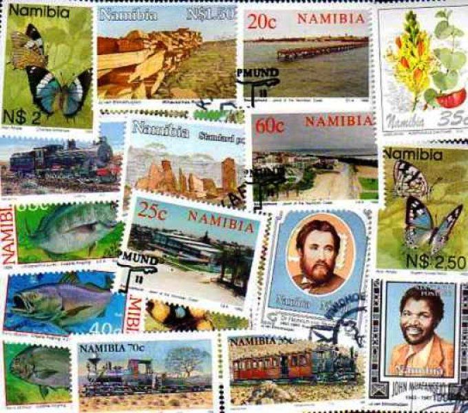 Collections de timbres de Namibie