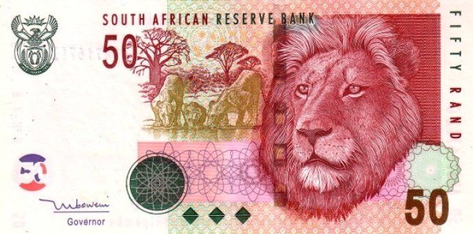 Billet de collection Afrique du sud 50 Rand 2005 pick 130a UNC