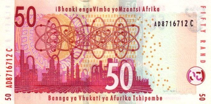 Billet de collection Afrique du sud 50 Rand 2005 pick 130a UNC