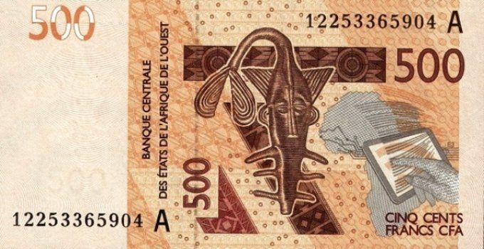 Billet de collection Etats Afrique de l'ouest Côte d'Ivoire 500 francs année 2012 pick 119a UNC