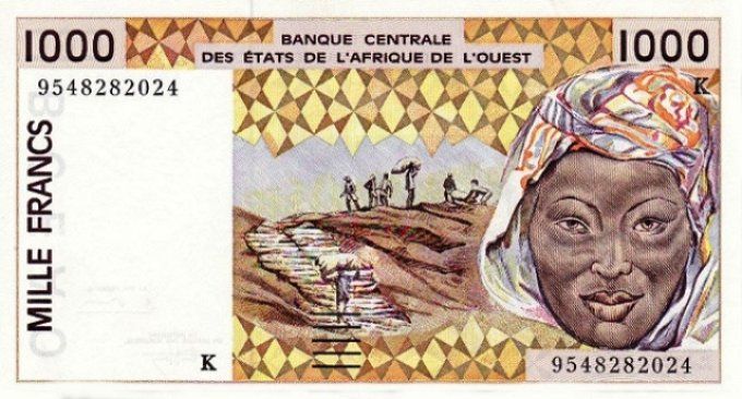 Billet de collection Etats Afrique de l'ouest Sénégal 1000 francs année 1995 pick 711e UNC